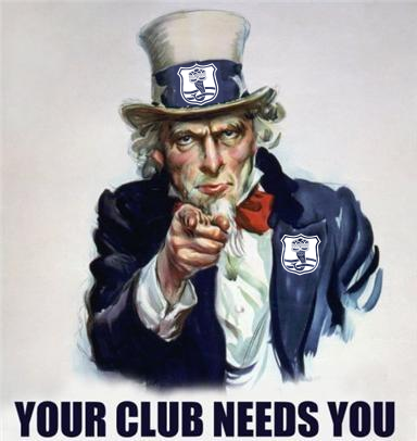 Your Club Needs You!